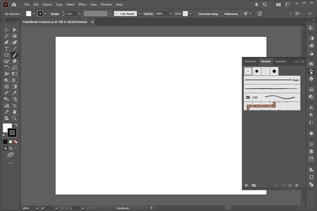 paintbrush tool in illustrator 2501280700118279