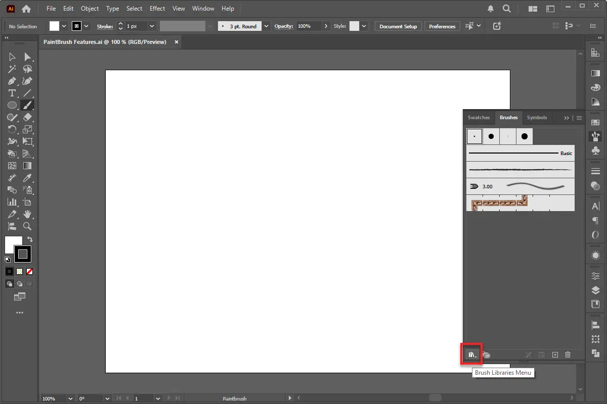 paintbrush tool in illustrator 2501280700120042